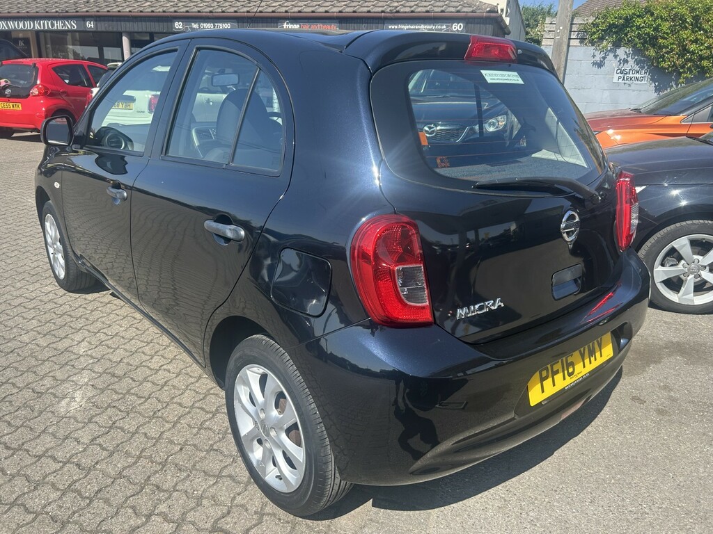 Nissan Micra Hatchback 1.2 Vibe 2016 PF16YMY Black #5
