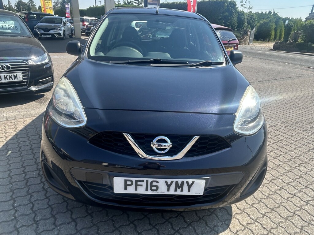 Nissan Micra Hatchback 1.2 Vibe 2016 PF16YMY Black #3