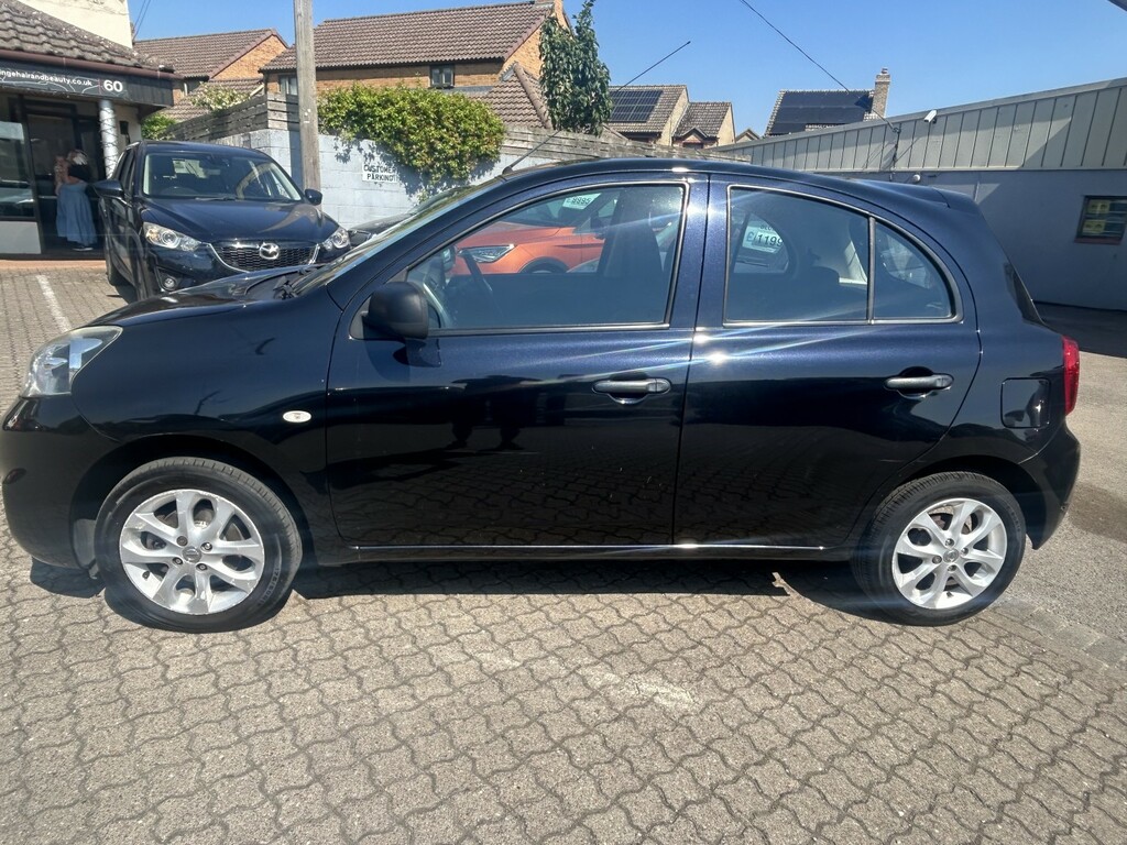 Nissan Micra Hatchback 1.2 Vibe 2016 PF16YMY Black #6