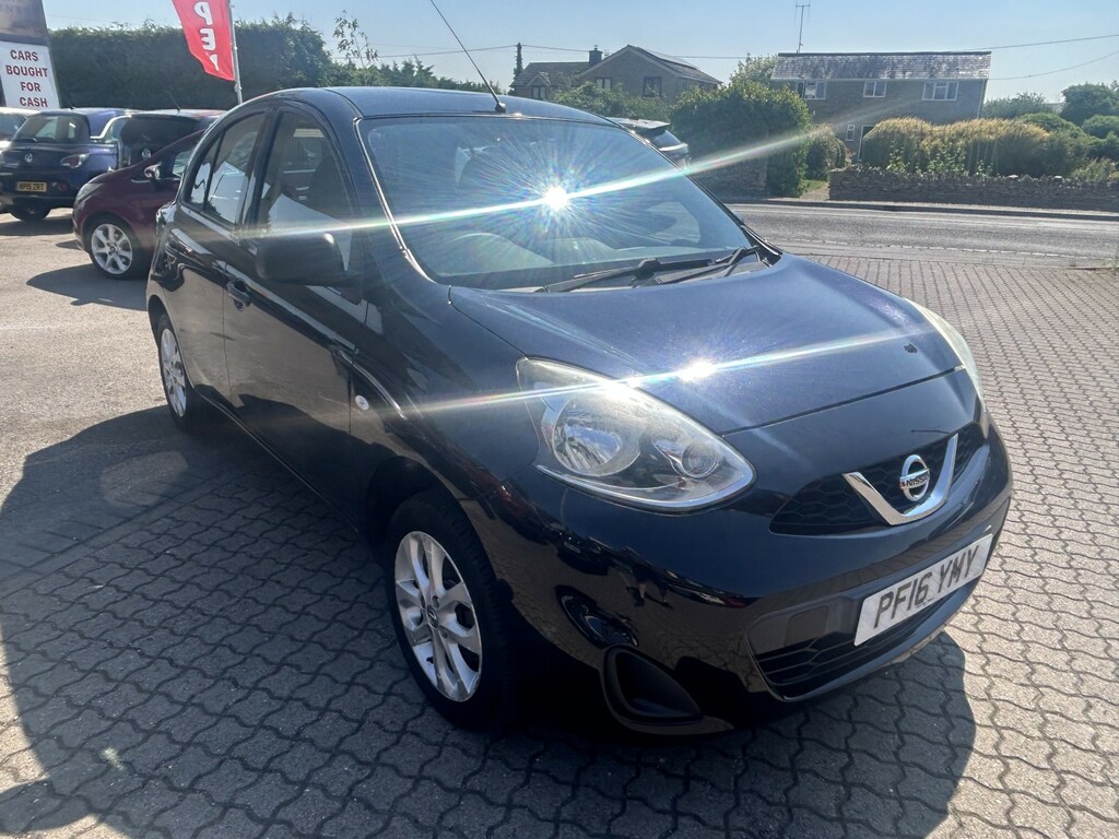 Nissan Micra Hatchback 1.2 Vibe 2016 Black