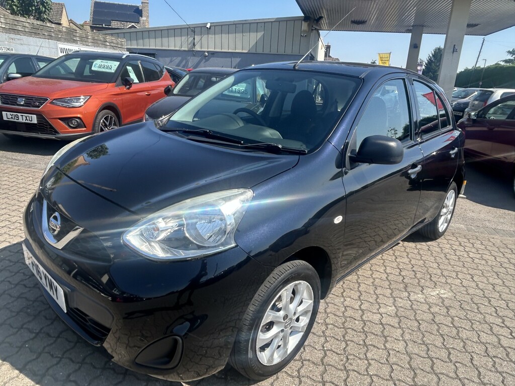 Nissan Micra Hatchback 1.2 Vibe 2016 PF16YMY Black #2