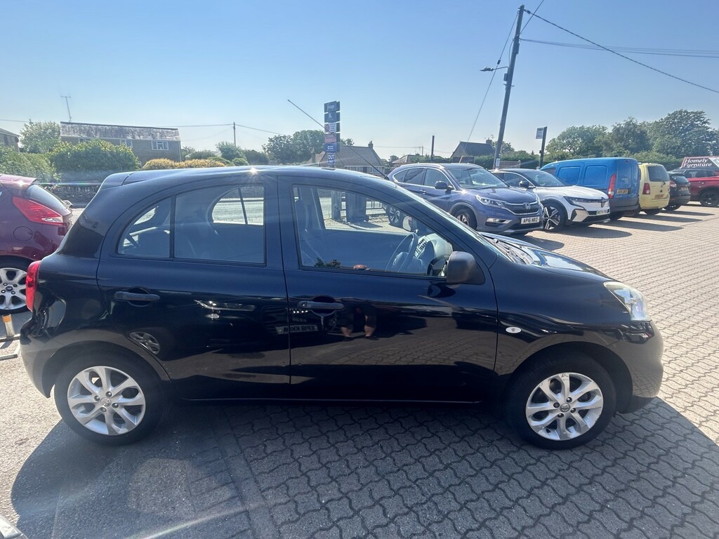 Nissan Micra Hatchback 1.2 Vibe 2016 PF16YMY Black #4