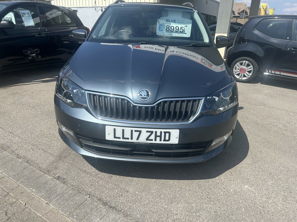 Skoda Fabia Estate 1.2 Tsi Se L 2017 LL17ZHD Grey #3