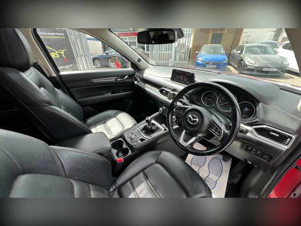 Mazda CX-5 2.2 Skyactiv-d Sport Nav Suv 4Wd VK67KZY Red #6