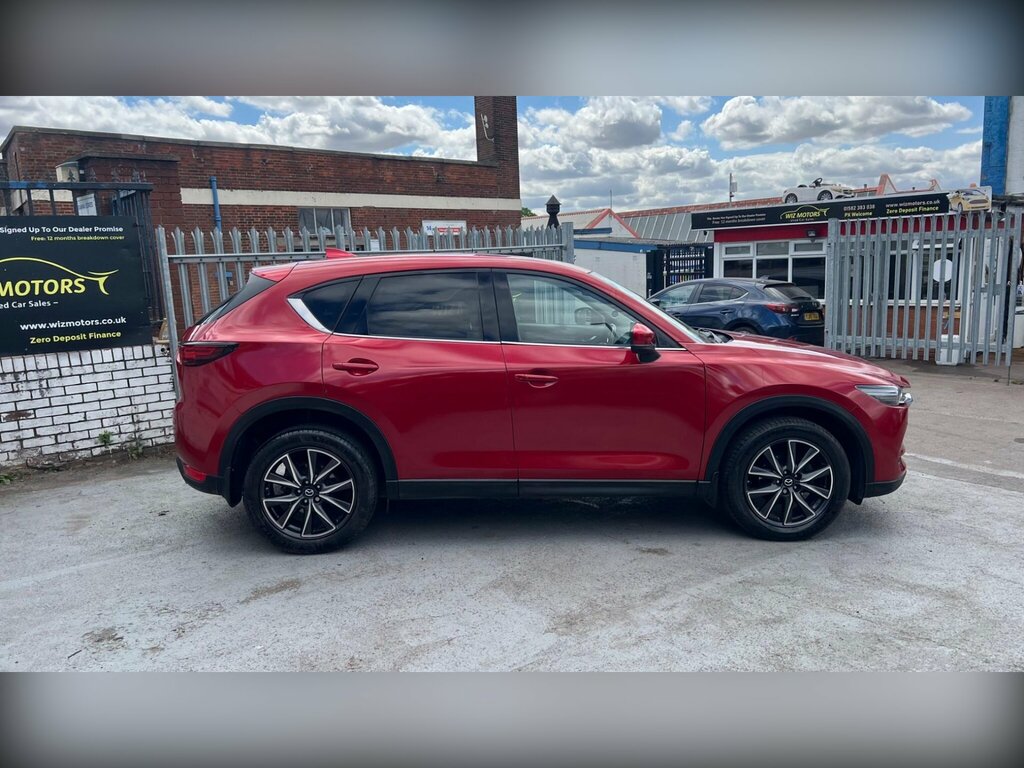 Mazda CX-5 2.2 Skyactiv-d Sport Nav Suv 4Wd VK67KZY Red #5
