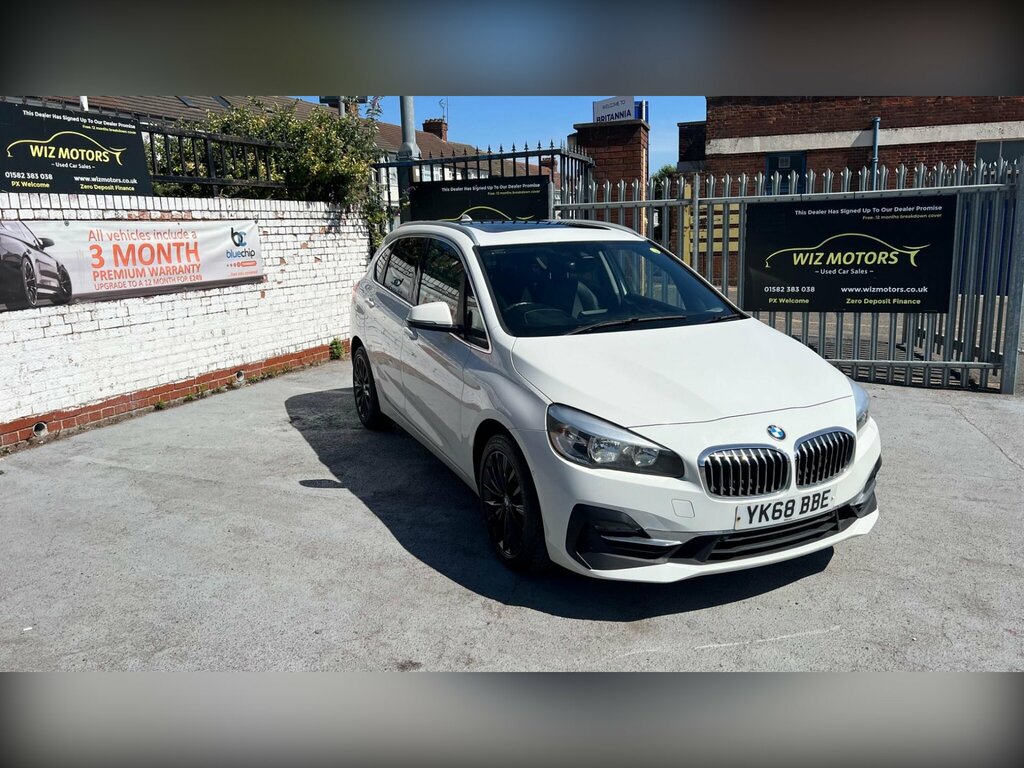 BMW 2 Series Active Tourer 2.0 220D Luxury Xdrive Euro 6 Ss YK68BBE White #3