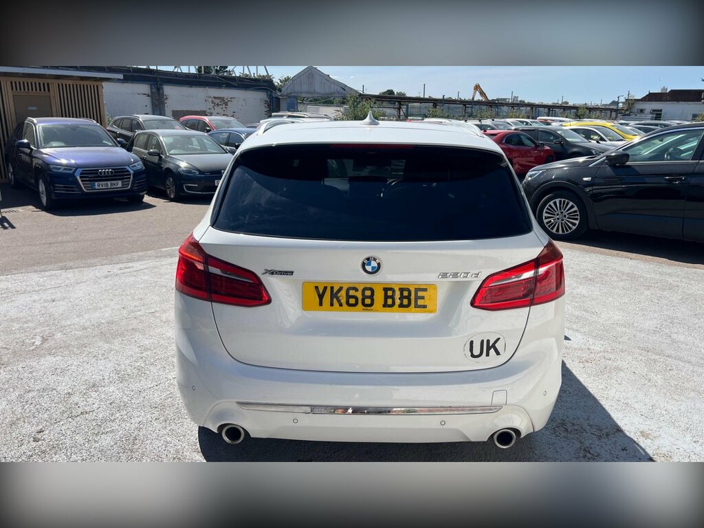 BMW 2 Series Active Tourer 2.0 220D Luxury Xdrive Euro 6 Ss YK68BBE White #4