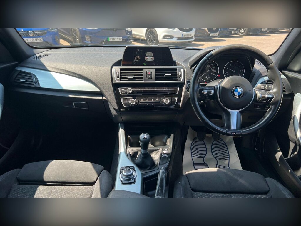 BMW 1 Series 1.5 116D M Sport Euro 6 Ss VK66GDU Blue #2