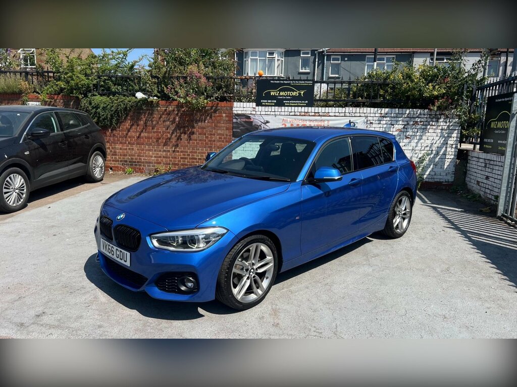 BMW 1 Series 1.5 116D M Sport Euro 6 Ss VK66GDU Blue