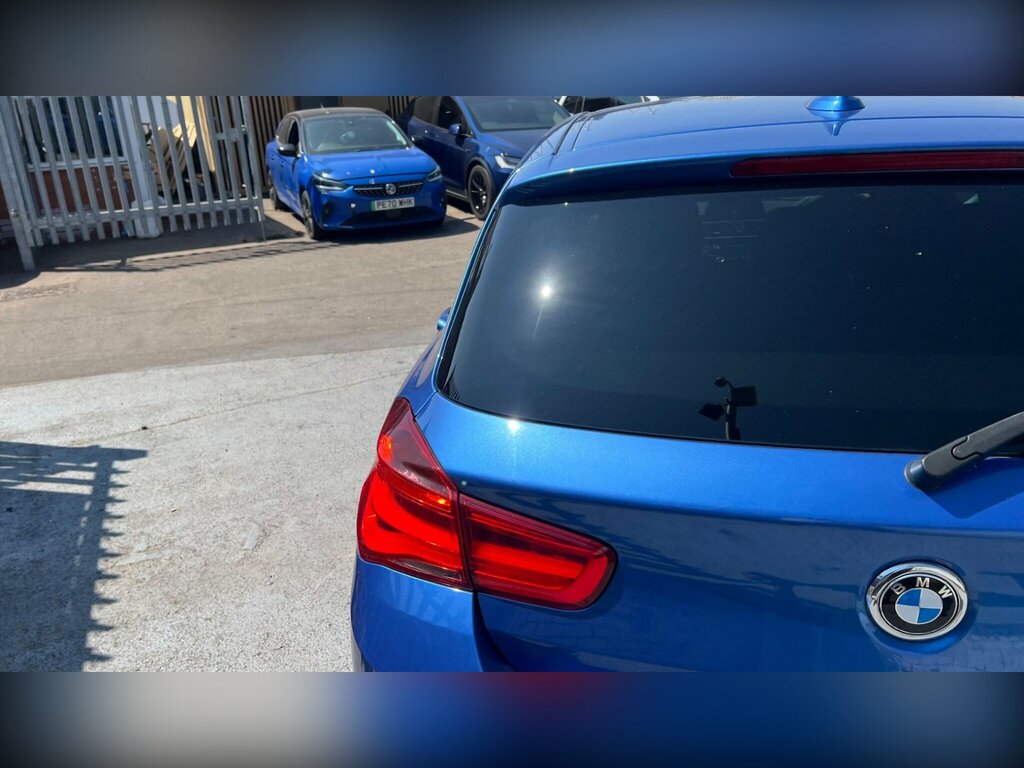 BMW 1 Series 1.5 116D M Sport Euro 6 Ss VK66GDU Blue #5