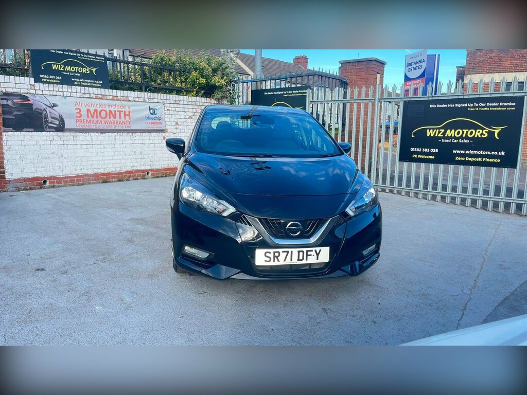 Nissan Micra 1.0 Ig-t Acenta Euro 6 Ss Black #2