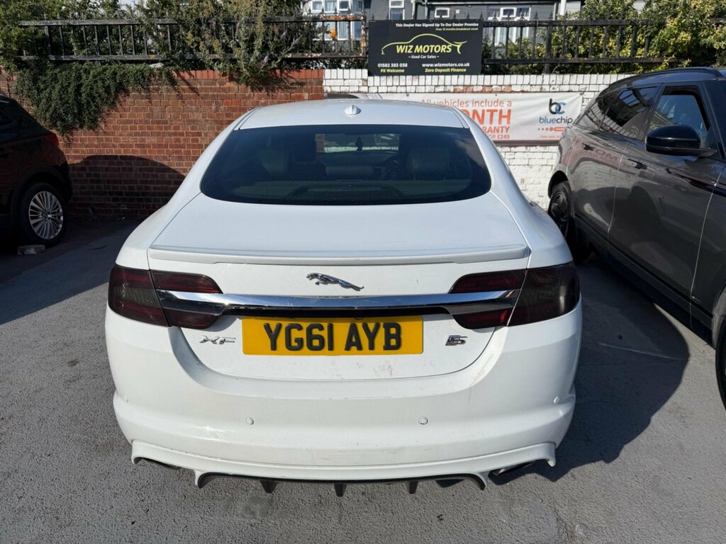 Jaguar XF 3.0D S V6 Premium Luxury Euro 5 White #3