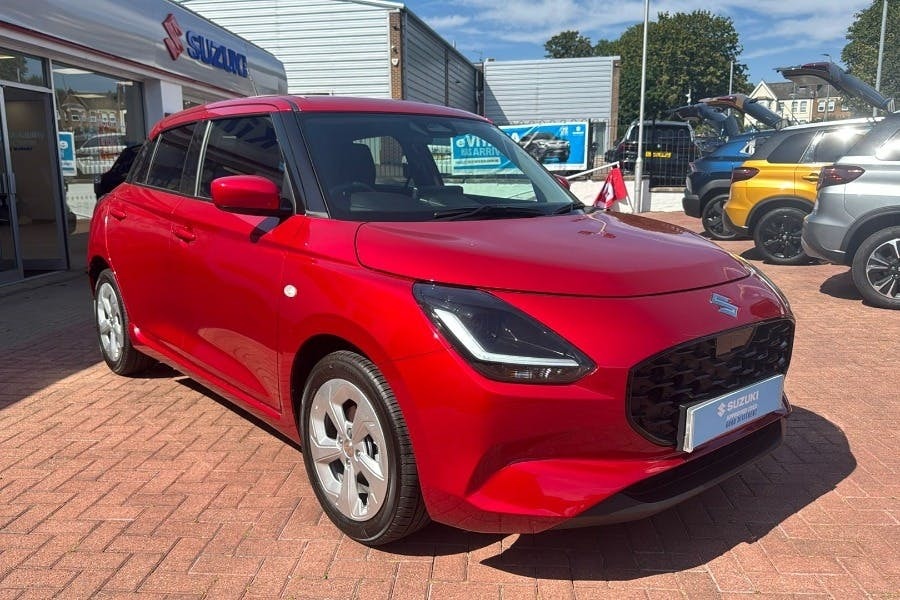 Suzuki Swift 1.2 Mhev Motion Hatchback Hybrid Cvt Red
