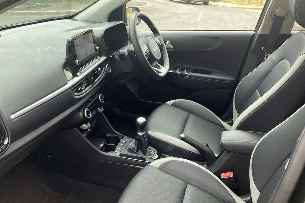 Kia Picanto 1.0 Gt Line S Hatchback HY75XRO Black #3
