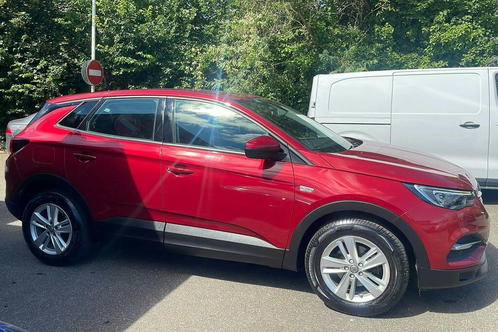 Vauxhall Grandland X 1.2 Turbo Gpf Se Suv GF20JOJ Red #5