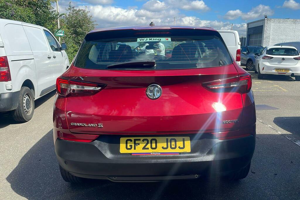 Vauxhall Grandland X 1.2 Turbo Gpf Se Suv GF20JOJ Red #6