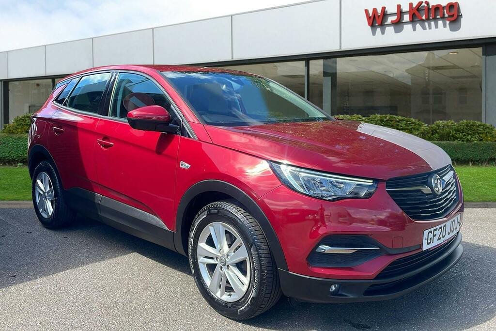 Vauxhall Grandland X 1.2 Turbo Gpf Se Suv GF20JOJ Red