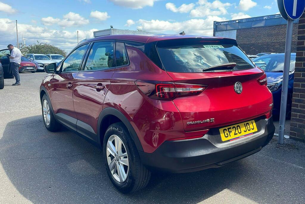 Vauxhall Grandland X 1.2 Turbo Gpf Se Suv GF20JOJ Red #2