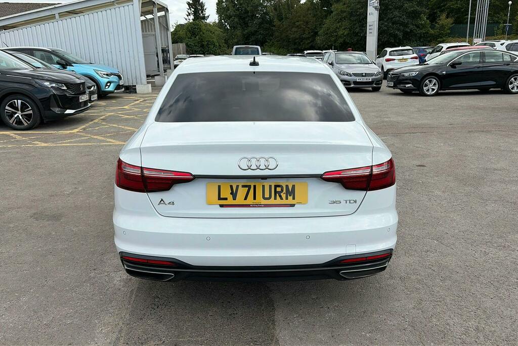 Audi A4 2.0 Tdi 35 Sport Edition Saloon S Troni LV71URM White #3