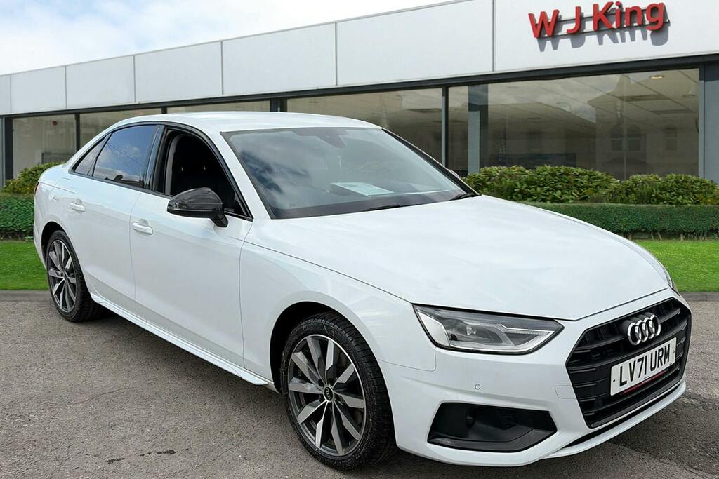 Audi A4 2.0 Tdi 35 Sport Edition Saloon S Troni White