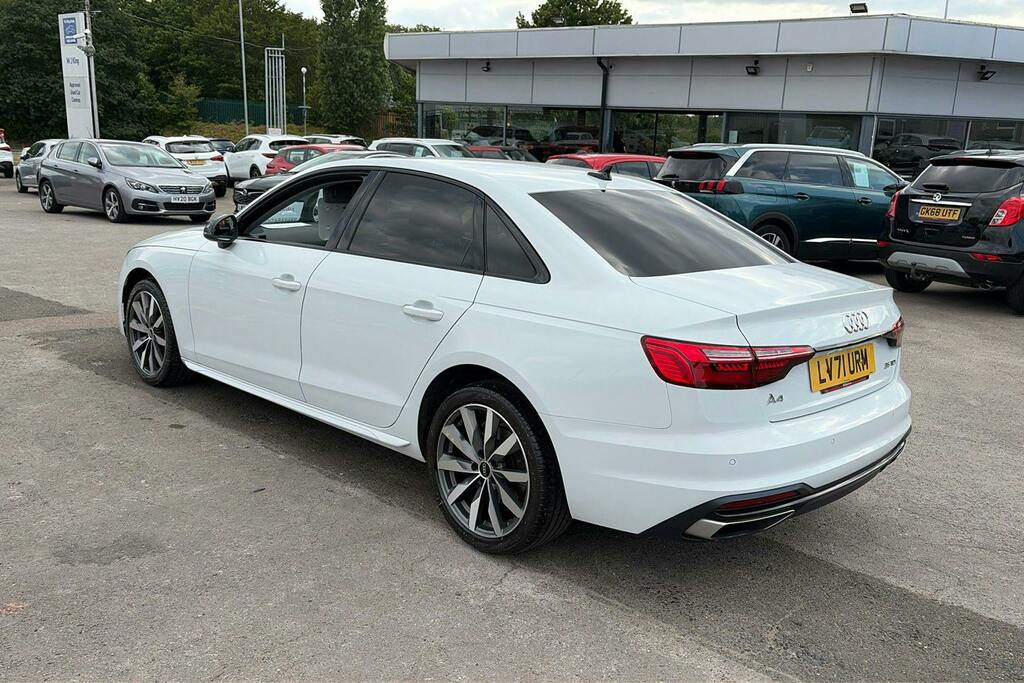 Audi A4 2.0 Tdi 35 Sport Edition Saloon S Troni LV71URM White #2
