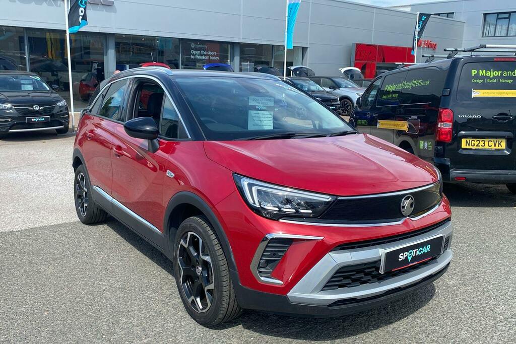 Vauxhall Crossland 1.2 Turbo Ultimate Nav Suv Red