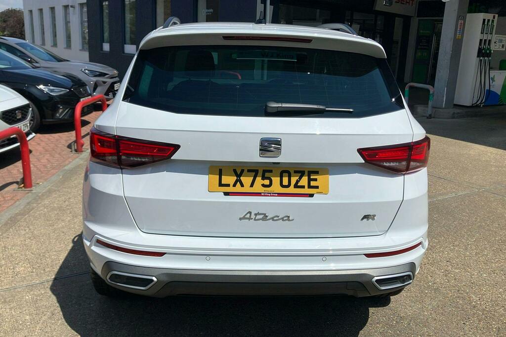 Seat Ateca 1.5 Tsi Evo Fr Black Edition Suv Dsg White #6