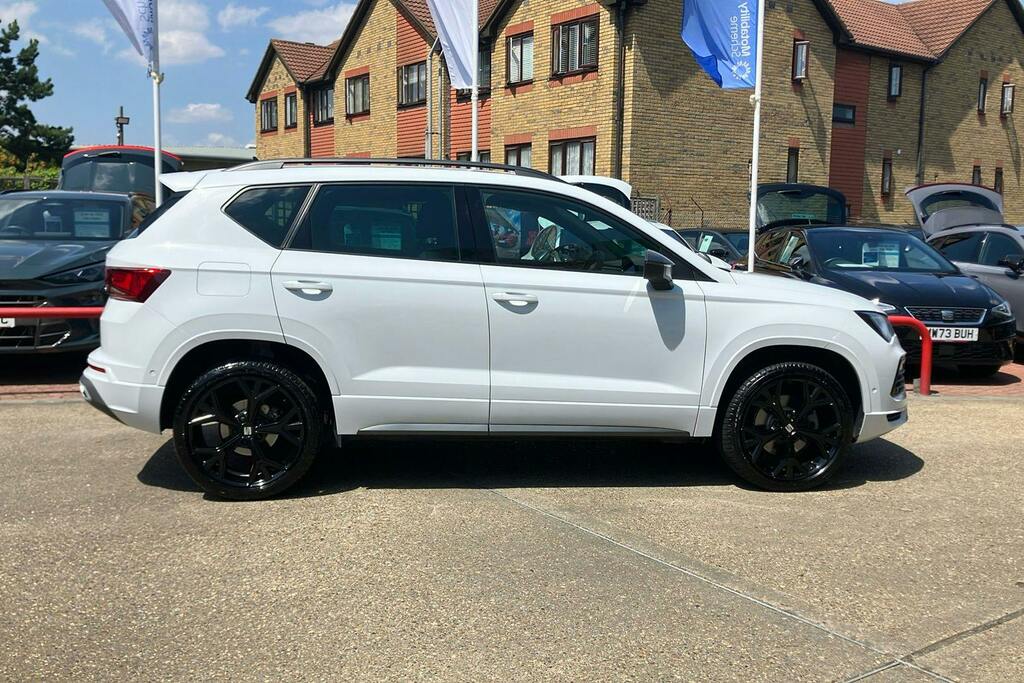 Seat Ateca 1.5 Tsi Evo Fr Black Edition Suv Dsg White #5