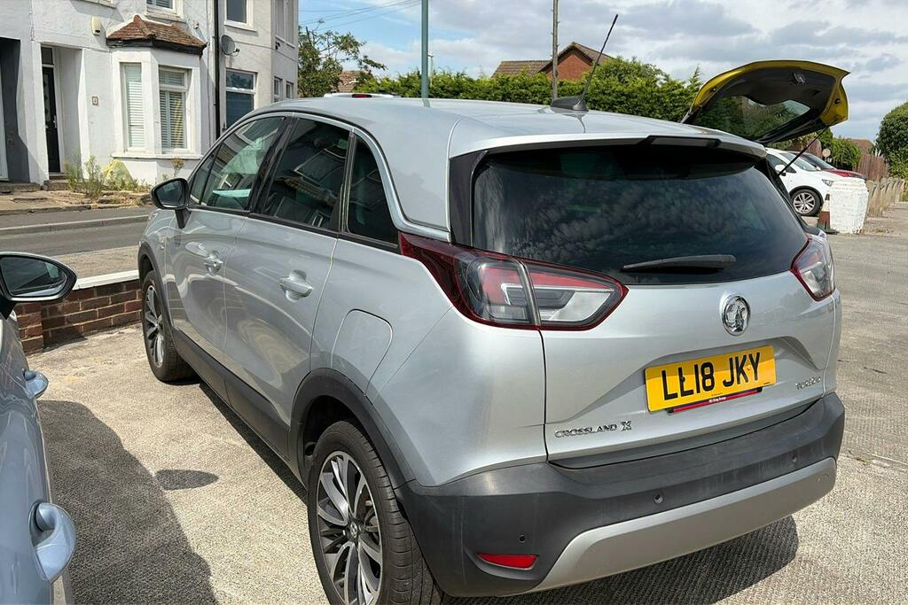 Vauxhall Crossland X 1.6 Turbo D Elite Nav Suv LL18JKY Silver #2