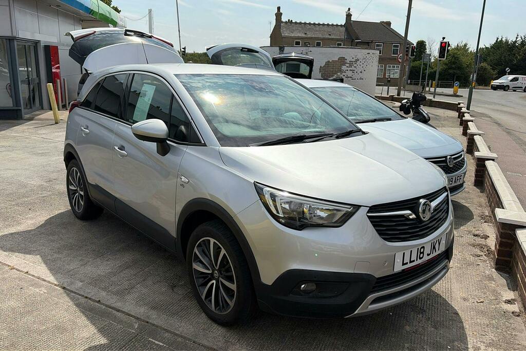 Vauxhall Crossland X 1.6 Turbo D Elite Nav Suv Silver