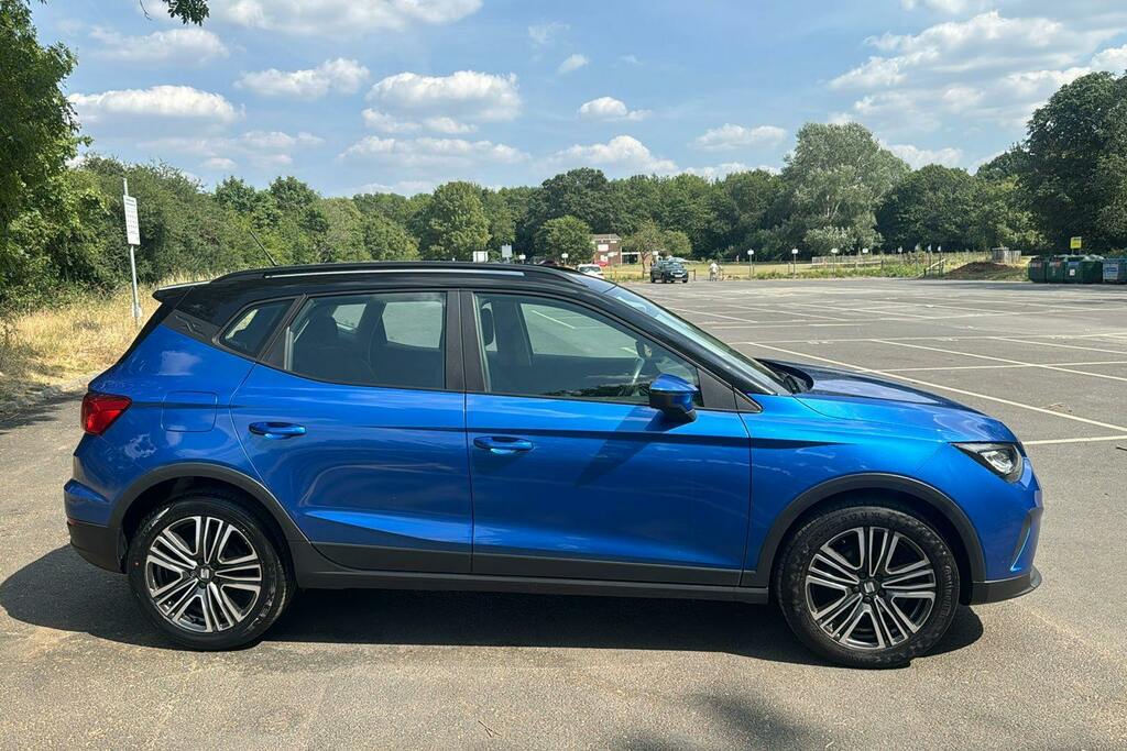 Seat Arona 1.0 Tsi Evo Se Technology Suv Blue #6