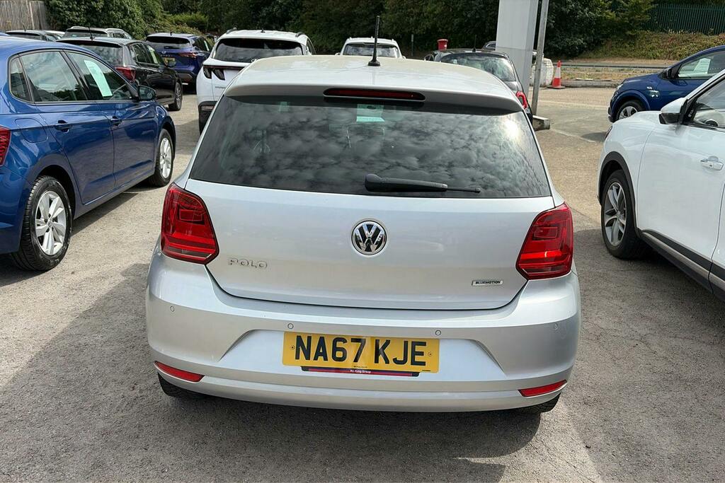 Volkswagen Polo 1.0 Match Edition Hatchback NA67KJE Silver #3