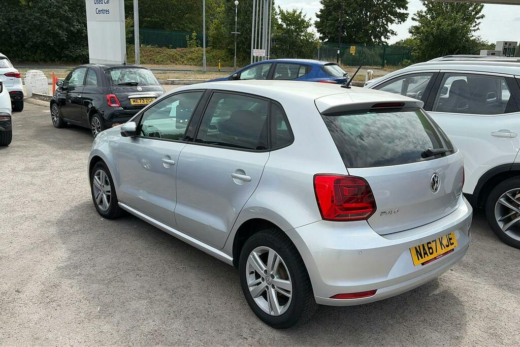 Volkswagen Polo 1.0 Match Edition Hatchback NA67KJE Silver #2