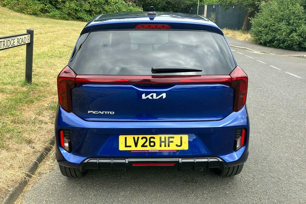 Kia Picanto 1.0 Gt Line Hatchback Amt Blue #6