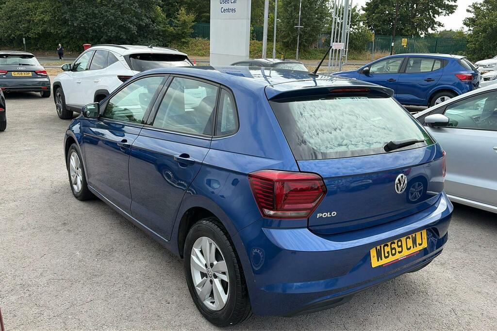 Volkswagen Polo 1.0 Tsi Gpf Se Hatchback Dsg WG69CWJ Blue #2