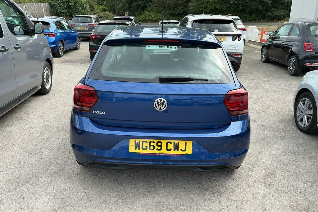 Volkswagen Polo 1.0 Tsi Gpf Se Hatchback Dsg WG69CWJ Blue #3