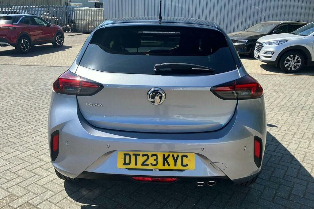 Vauxhall Corsa 1.2 Turbo Gs Hatchback DT23KYC Silver #6