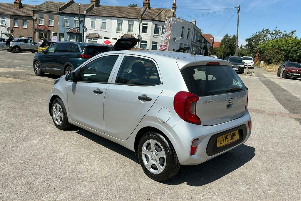 Kia Picanto 1.0 1 Hatchback LY19OBF Silver #2