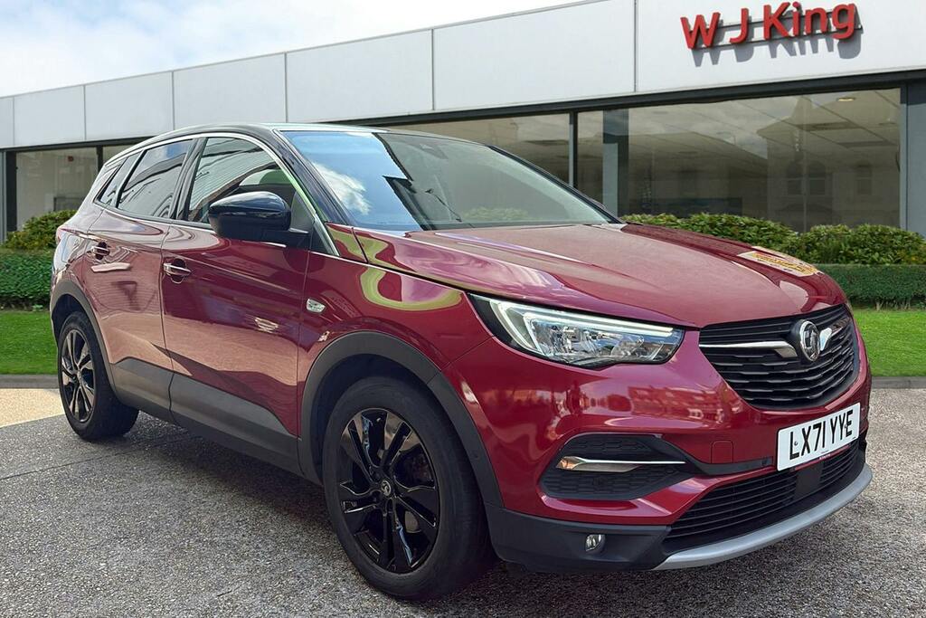 Vauxhall Grandland X 1.2 Turbo Sri Nav Suv Red