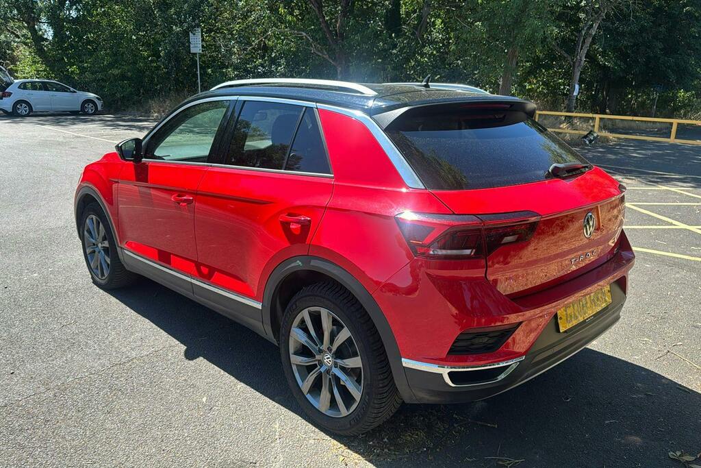 Volkswagen T-Roc 2.0 Tsi Sel Suv Dsg 4Motion Red #2