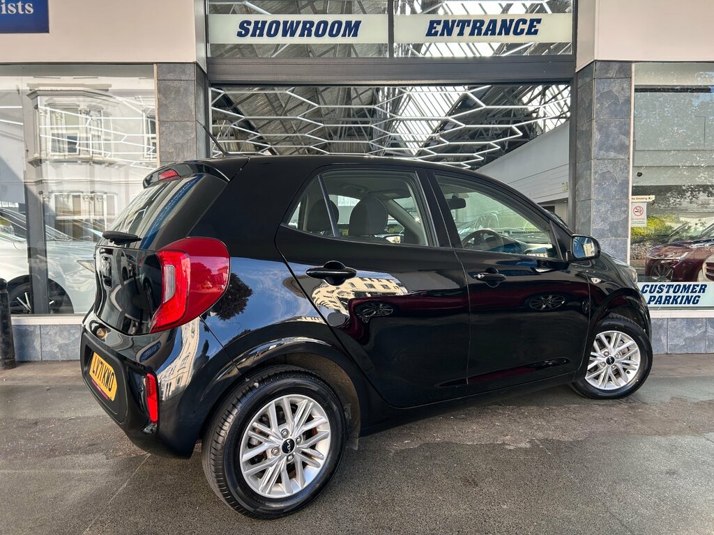 Kia Picanto 1.0 Dpi 2 Hatchback Amt Euro 6 Ss 66 Bh LV71KWO Black #6