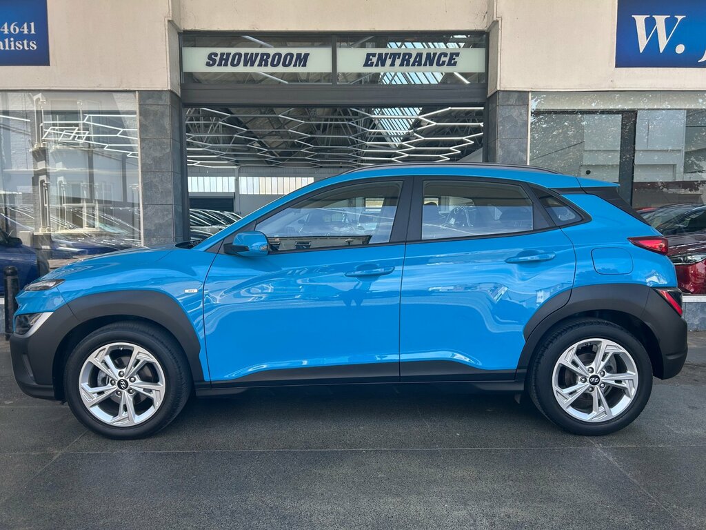 Hyundai Kona 1.0 T-gdi Mhev Se Connect Suv Hybrid LX23ZWB Blue #3
