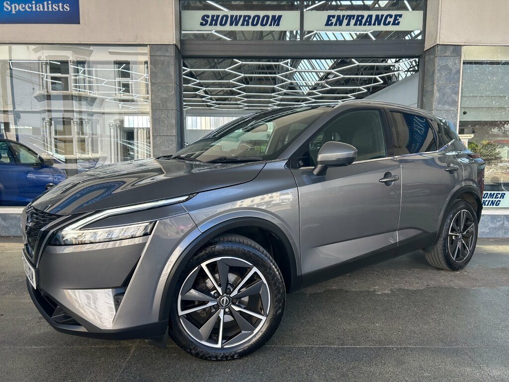 Nissan Qashqai 1.3 Dig-t Mhev Tekna Suv Hybrid Xtron Euro PF23UDW Grey #3