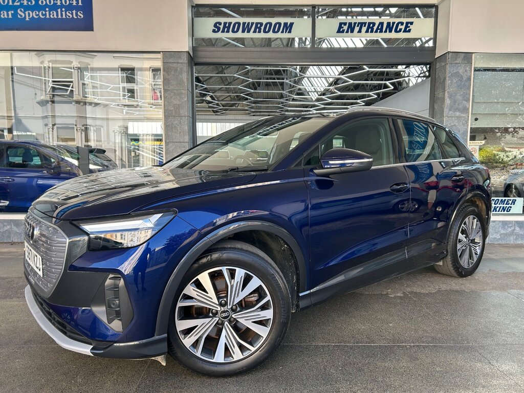 Audi Q4 E Tron 35 Sport Suv 55Kwh 170 Ps SB71KZJ Blue #2
