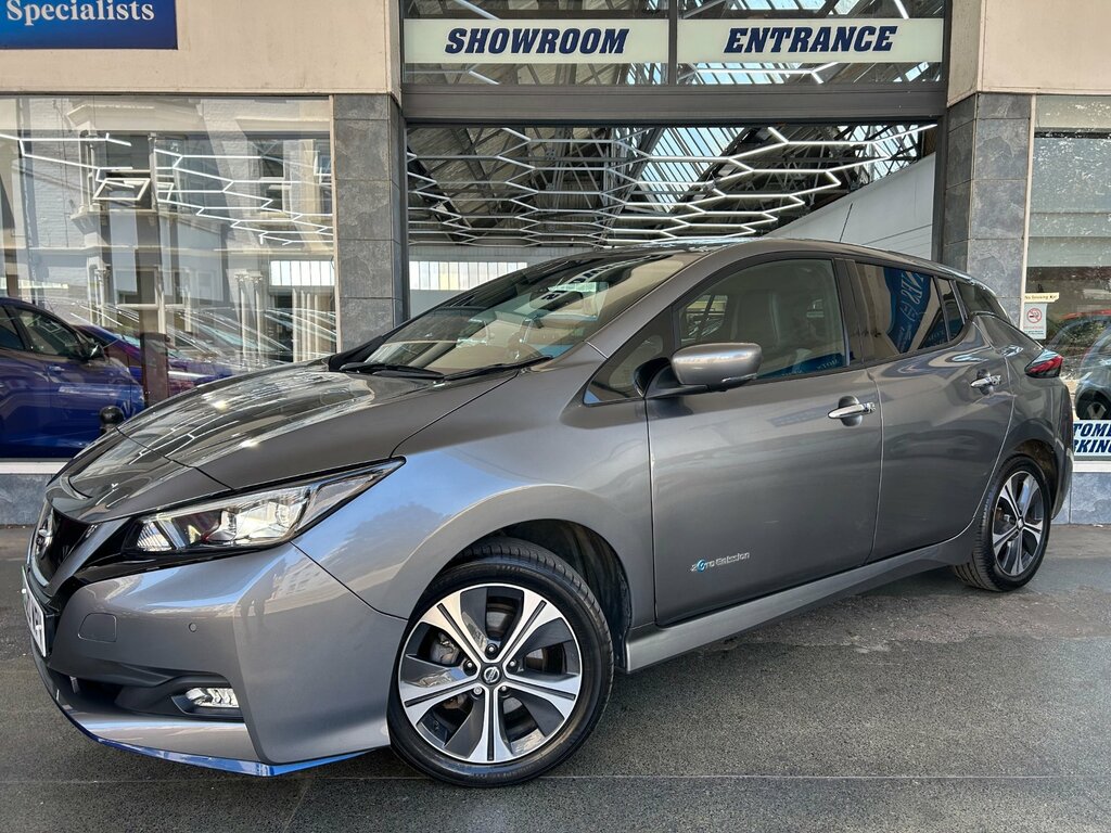Nissan Leaf 62Kwh E Tekna Hatchback 217 Ps Grey #2