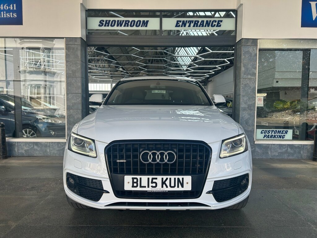 Audi Q5 2.0 Tdi S Line Plus Suv S Tronic Quattr White