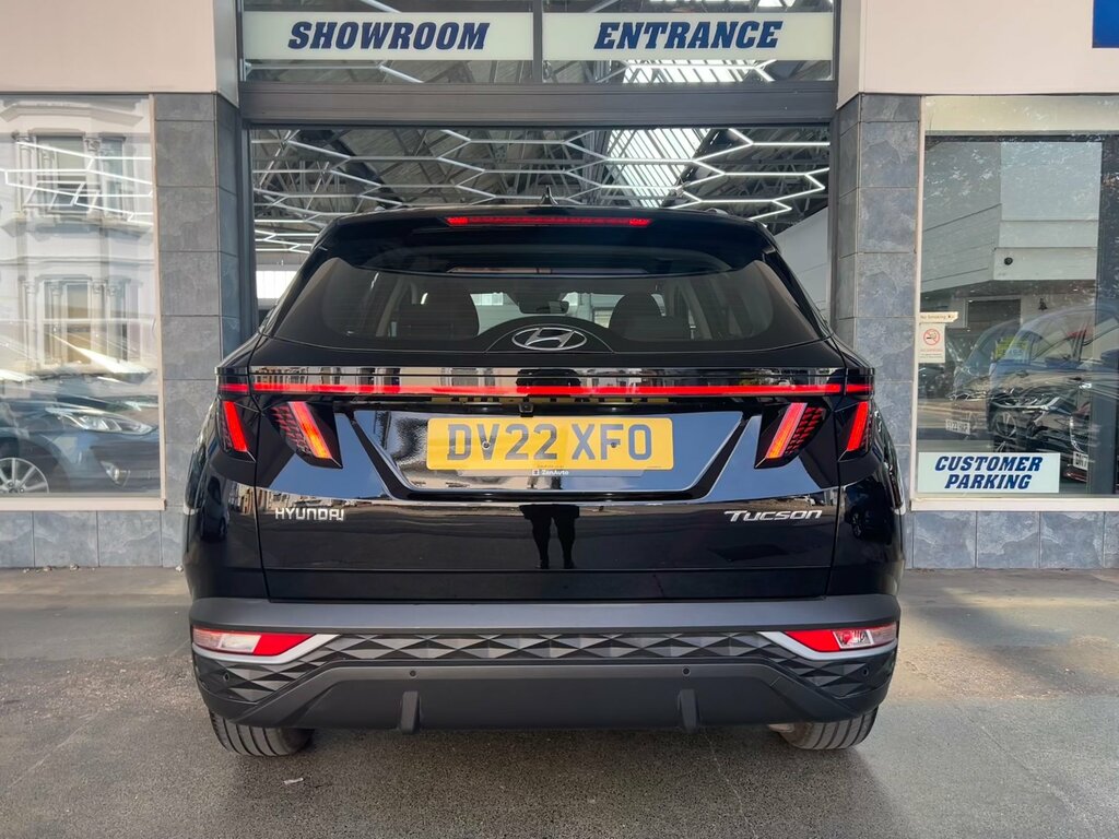 Hyundai Tucson 1.6 T-gdi Se Connect Suv Euro 6 Ss DV22XFO Black #5