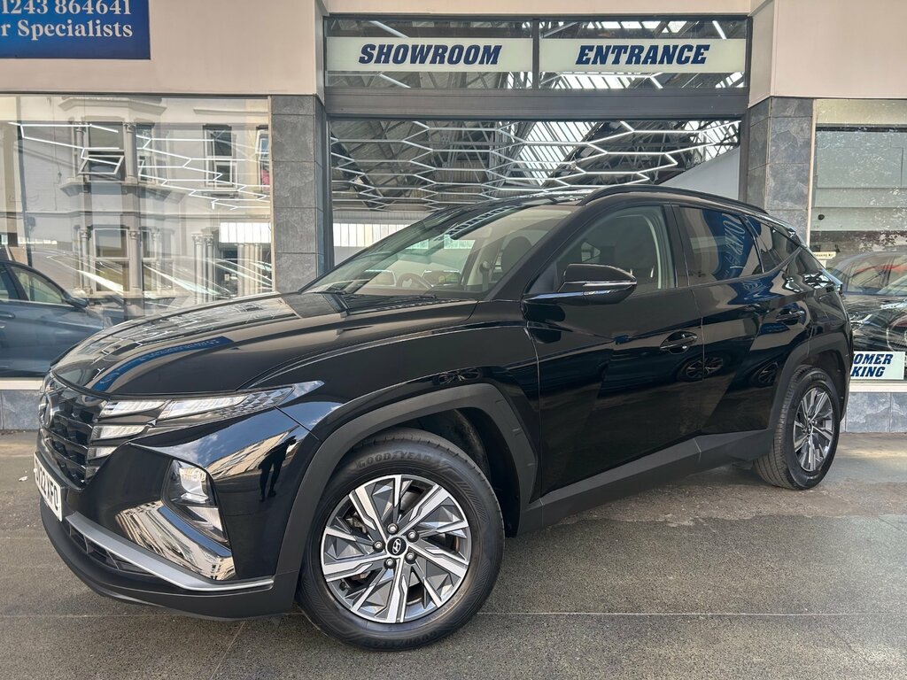 Hyundai Tucson 1.6 T-gdi Se Connect Suv Euro 6 Ss DV22XFO Black #2
