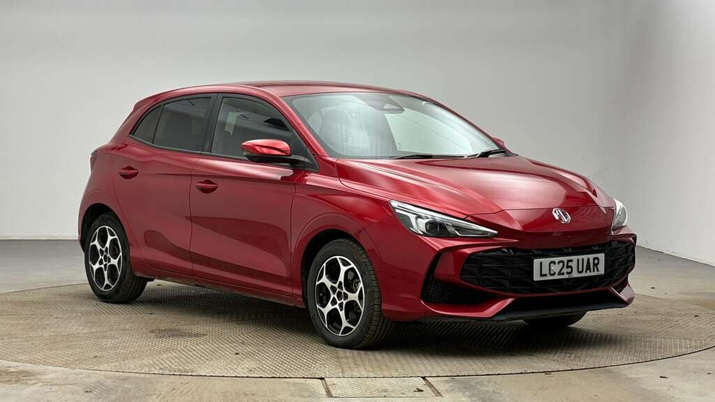 MG MG3 1.5 Hybrid Trophy Hatchback Hybrid Aut Red
