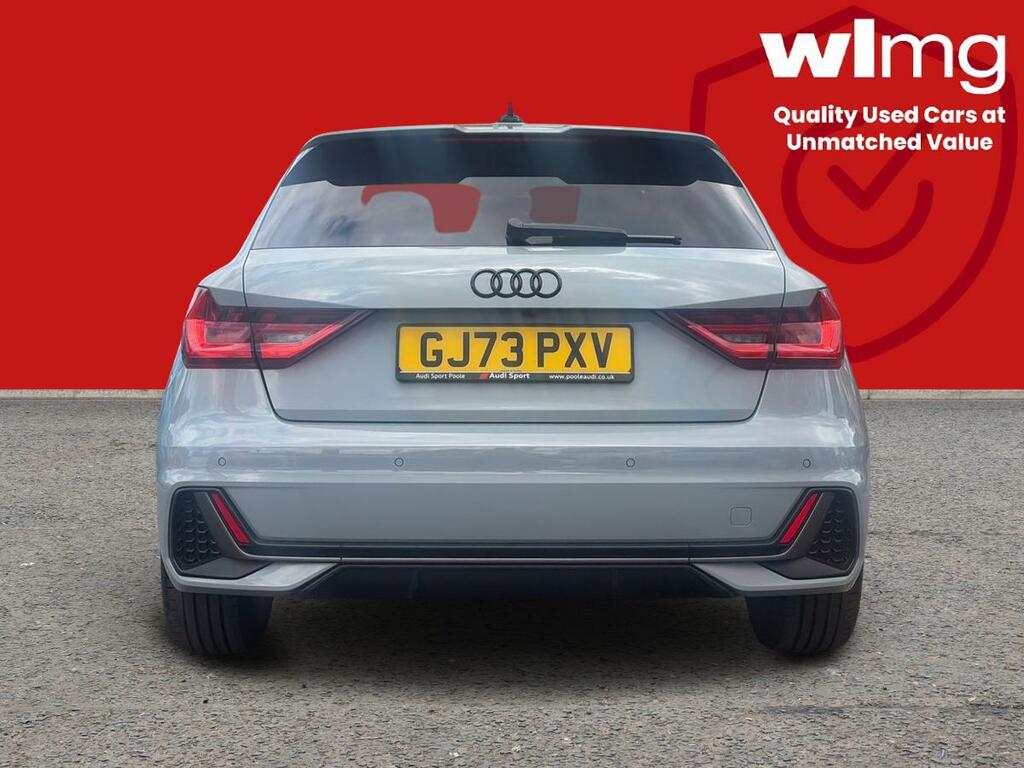 Audi A1 30 Tfsi 110 Black Edition S Tronic SXZ5498 White #8